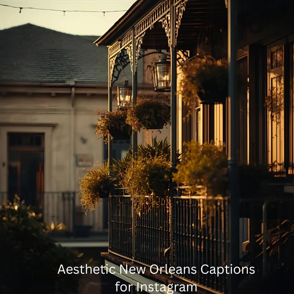 Aesthetic New Orleans Captions for Instagram