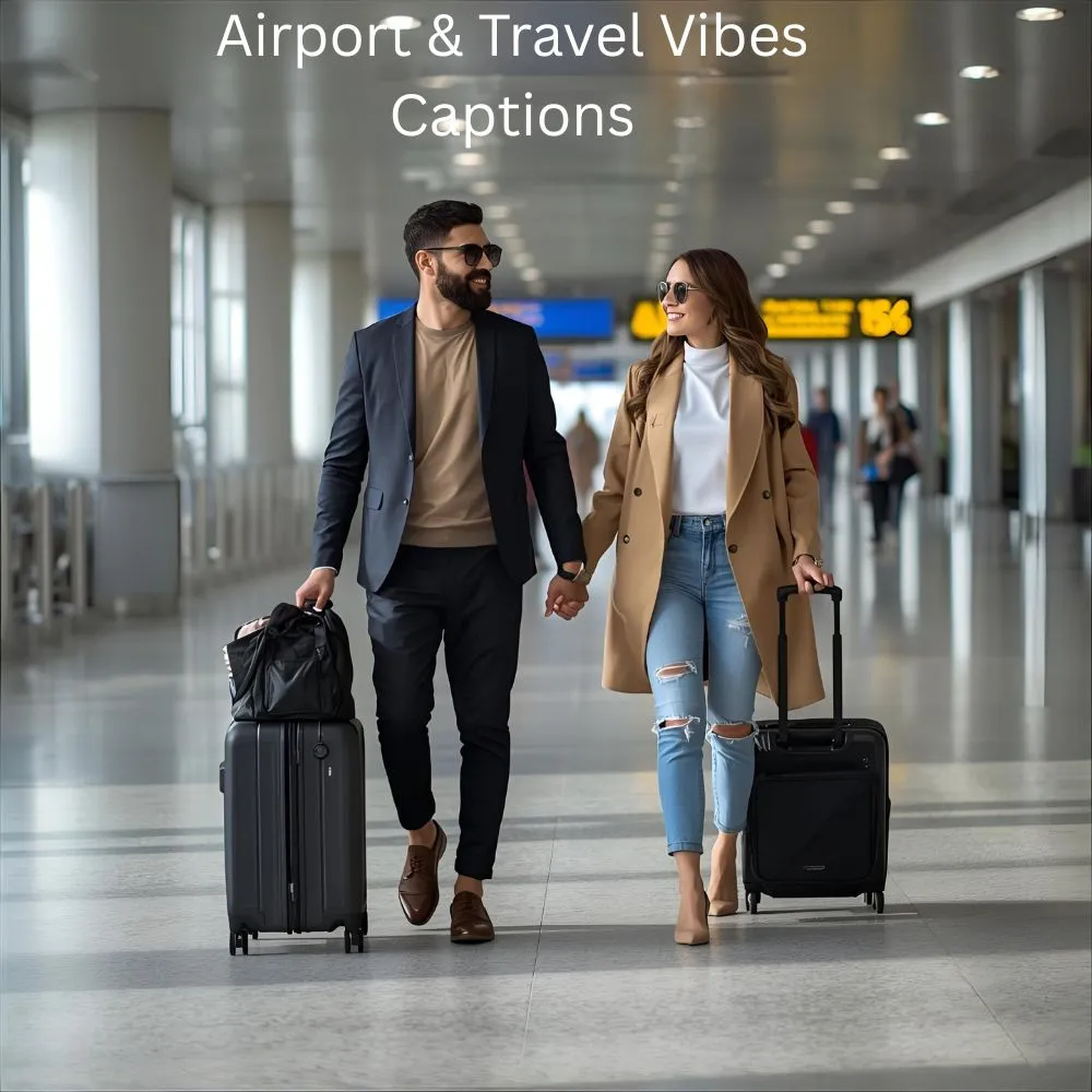 Airport & Travel Vibes Captions