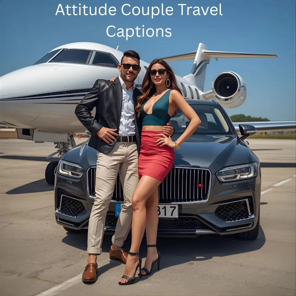 Attitude Couple Travel Captions
