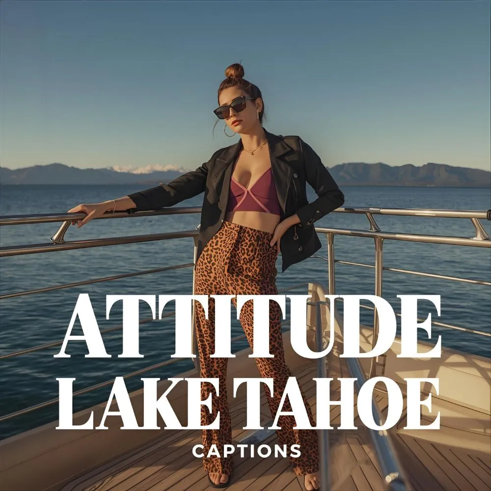 Attitude Lake Tahoe Captions
