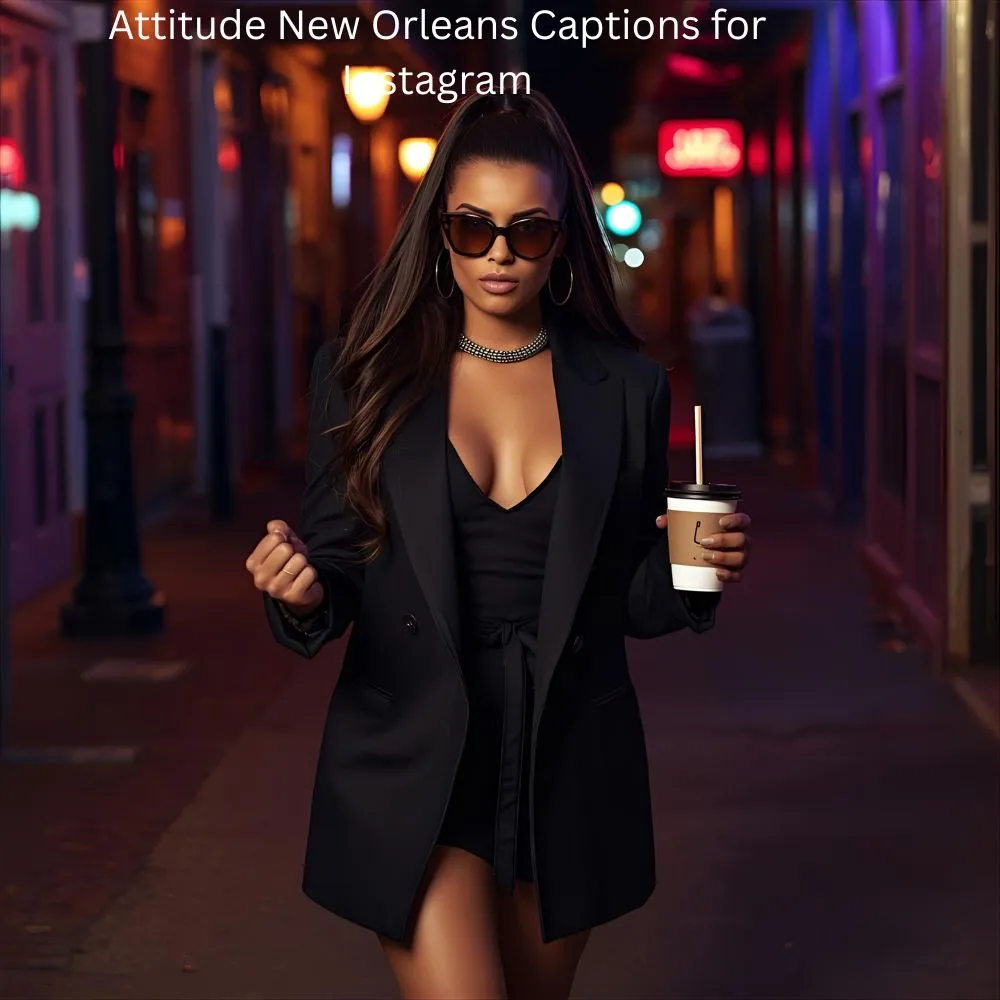 Attitude New Orleans Captions for Instagram