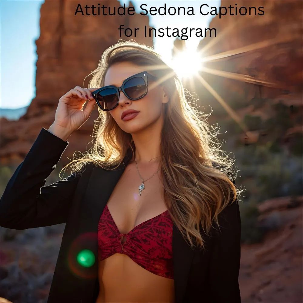 Attitude Sedona Captions for Instagram