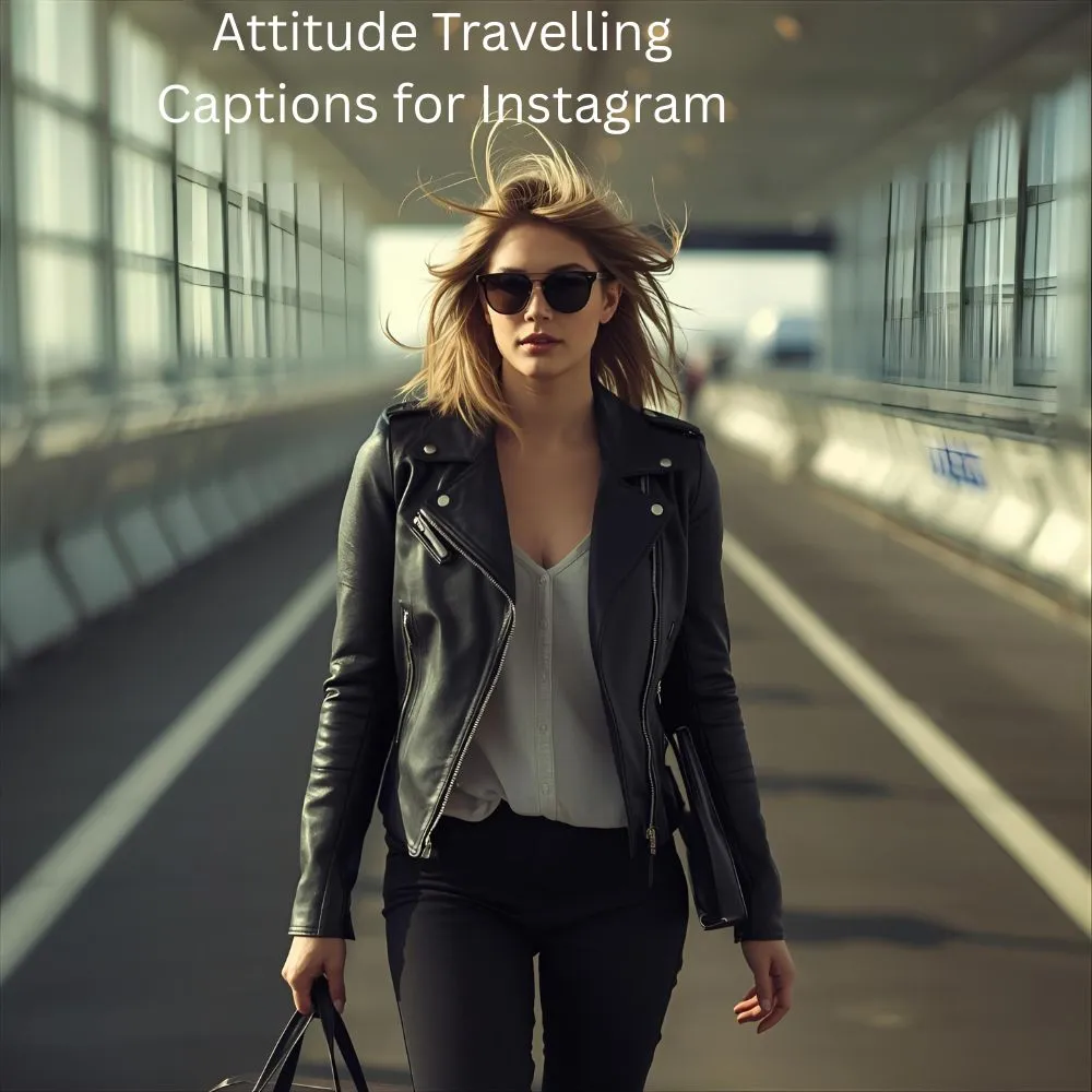 Attitude Travelling Captions for Instagram