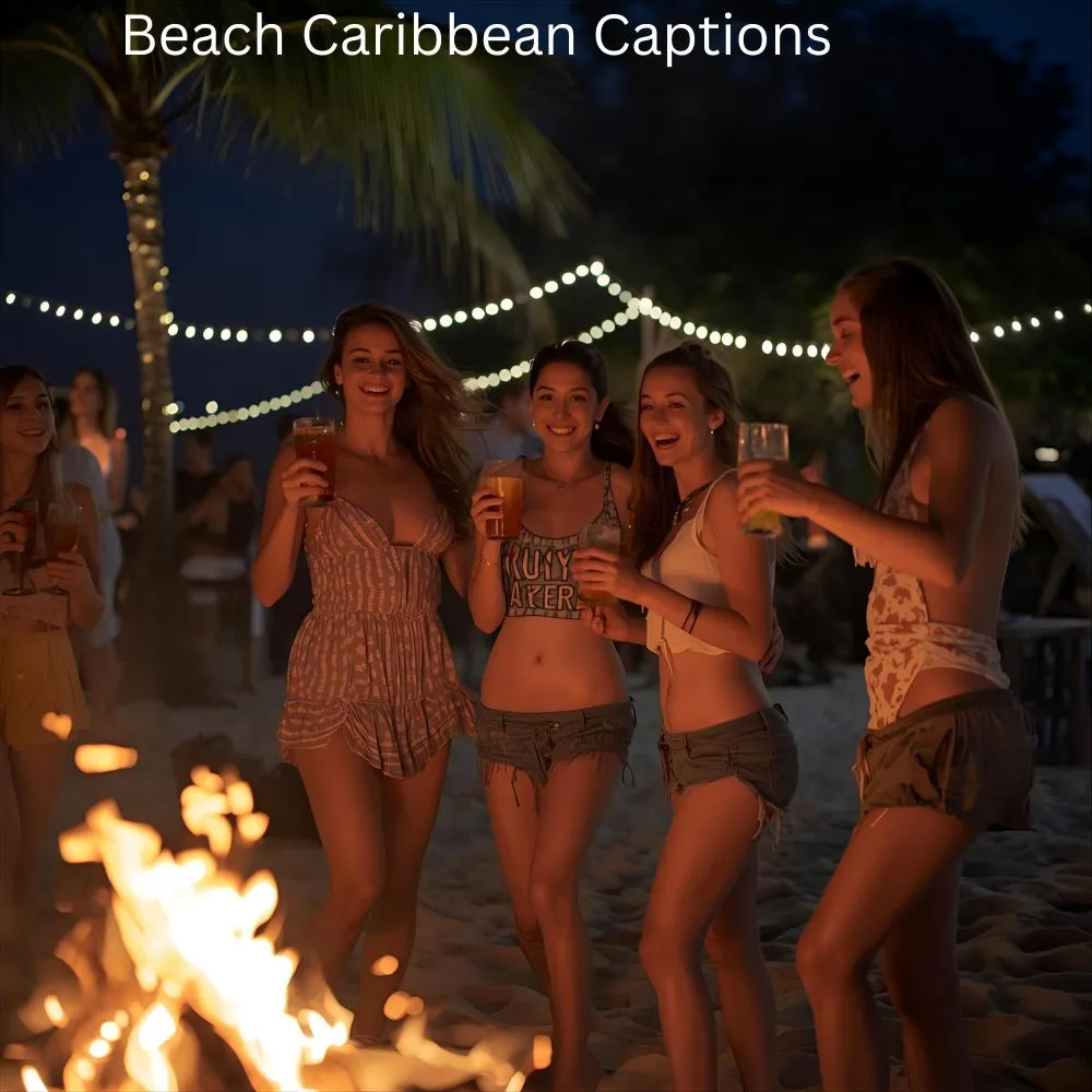 Beach Caribbean Captions