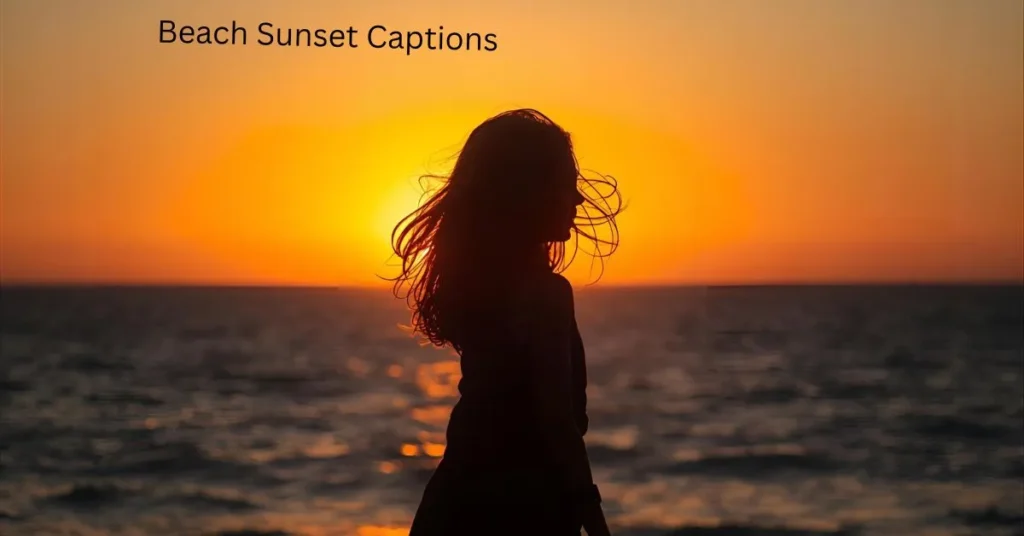 Beach Sunset Captions