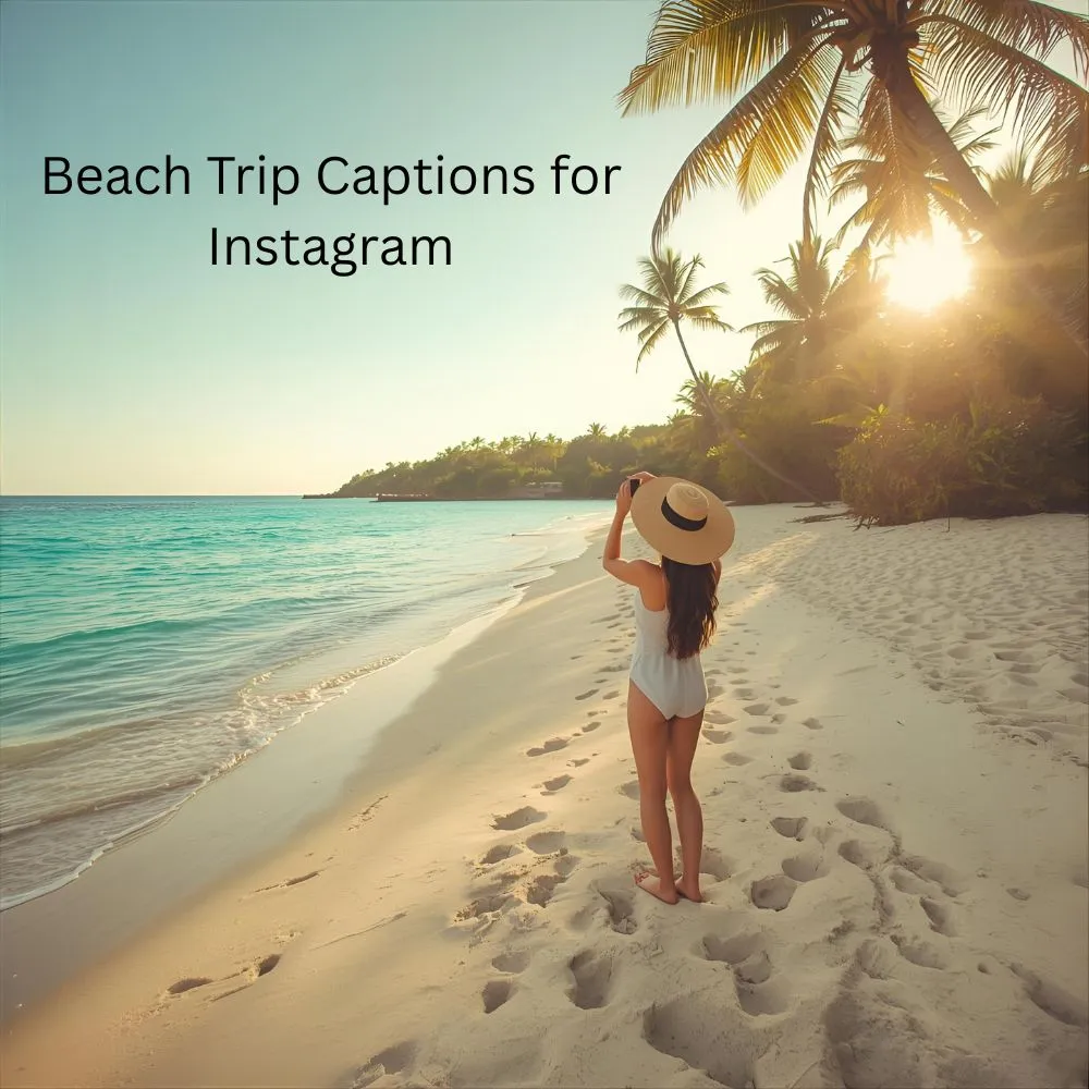 Beach Trip Captions for Instagram