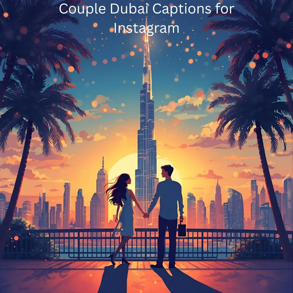 Couple Dubai Captions for Instagram