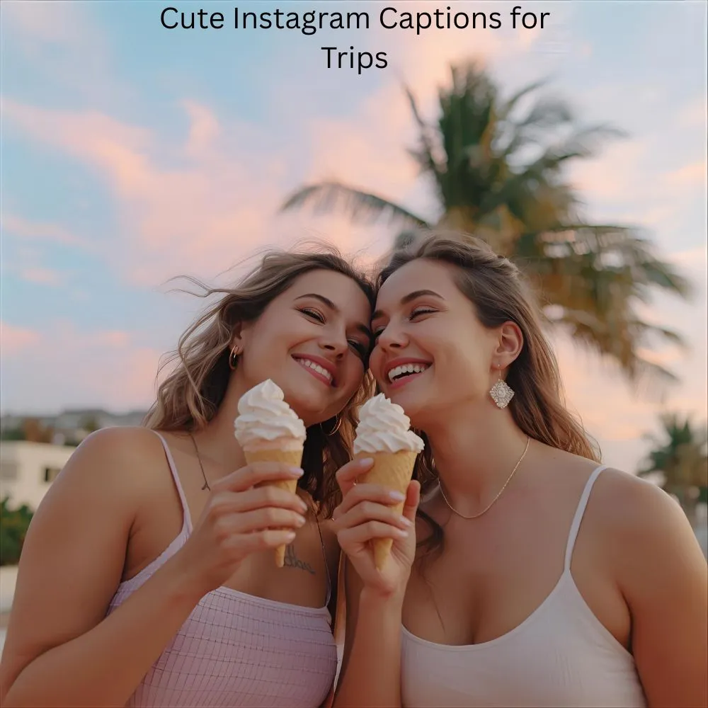 Cute Instagram Captions for Trips