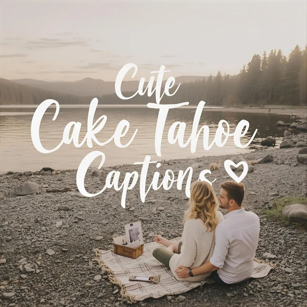 Cute Lake Tahoe Captions for Instagram