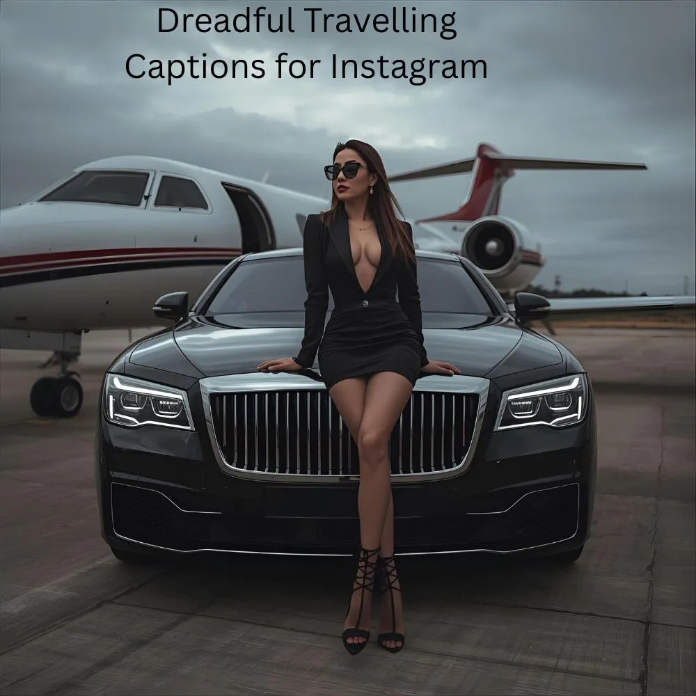 Dreadful Travelling Captions for Instagram