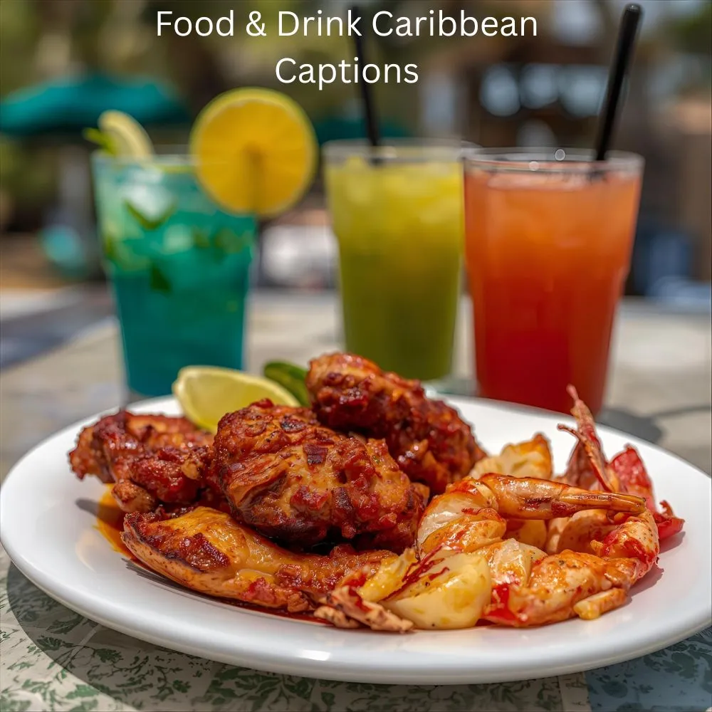 Food & Drink Caribbean Captions
