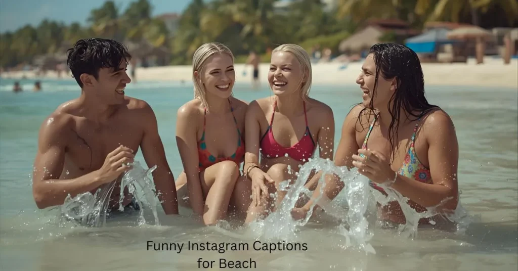 Funny Instagram Captions for Beach