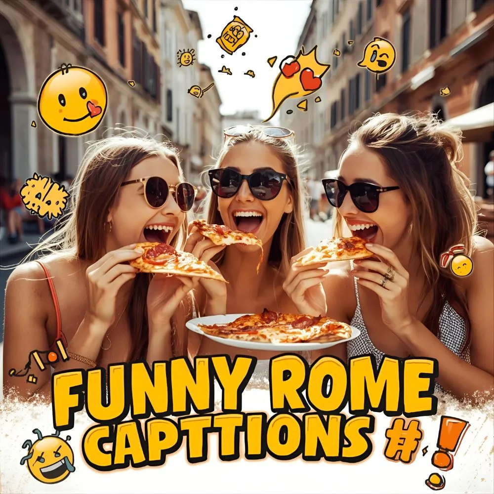 Funny Rome Captions for Instagram