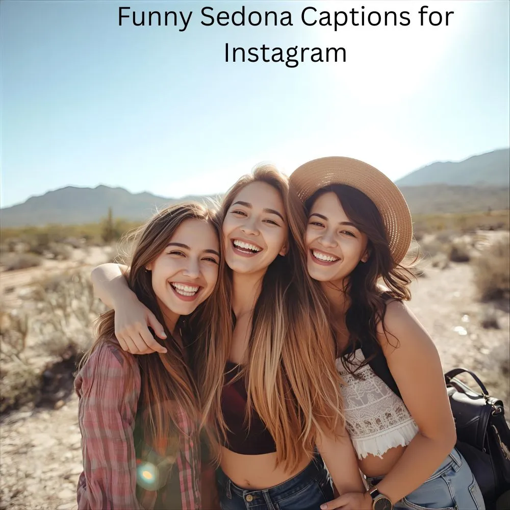 Funny Sedona Captions for Instagram