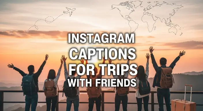 Instagram Captions for Trips with Friends