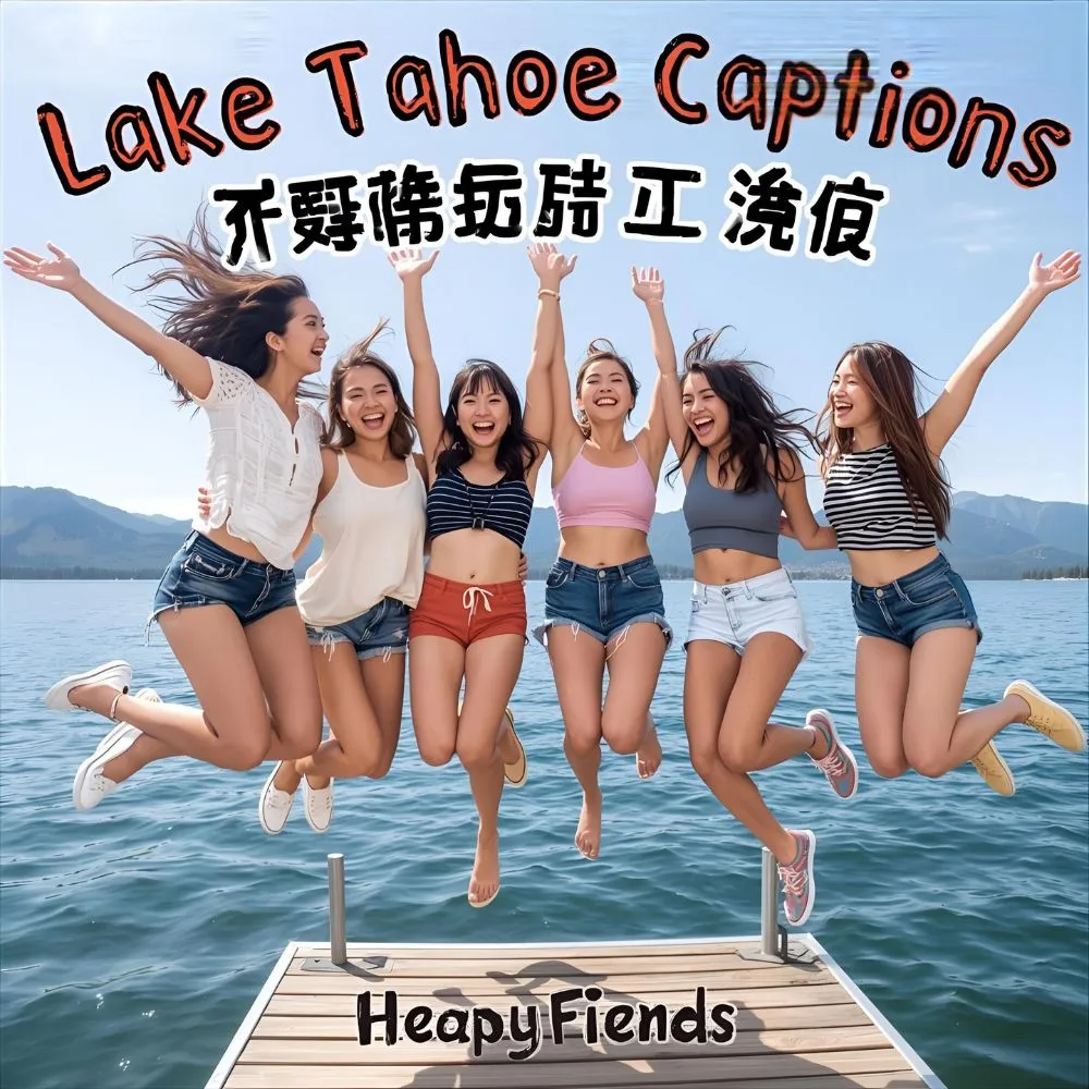 Lake Tahoe Captions for Friends