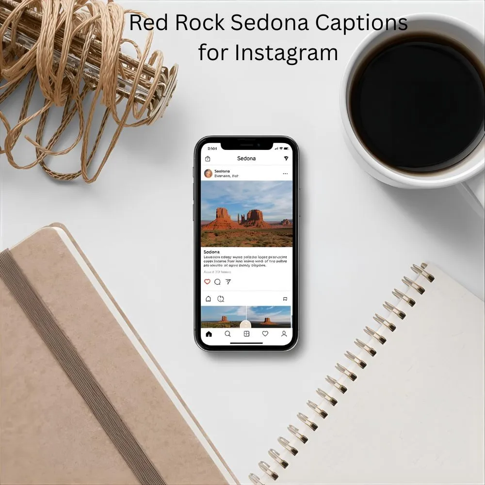 Red Rock Sedona Captions for Instagram