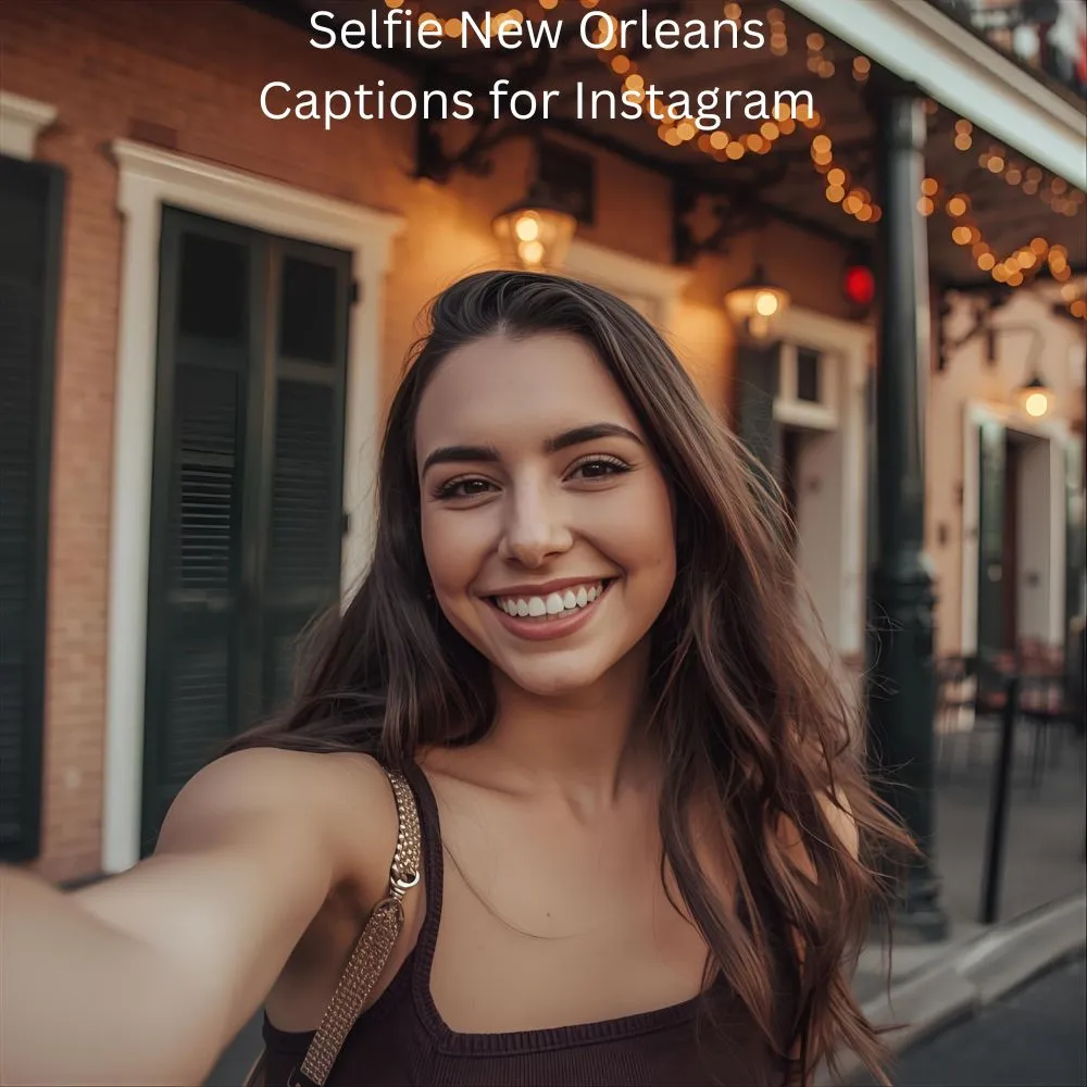 Selfie New Orleans Captions for Instagram