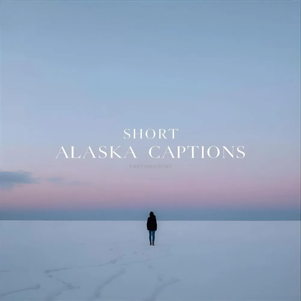 Short Alaska Captions for Instagram