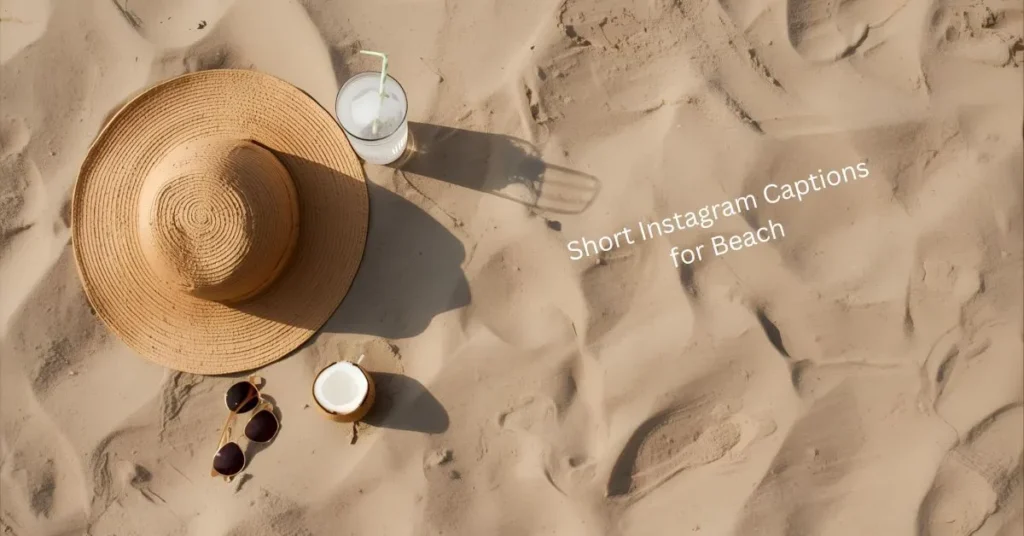 Short Instagram Captions for Beach