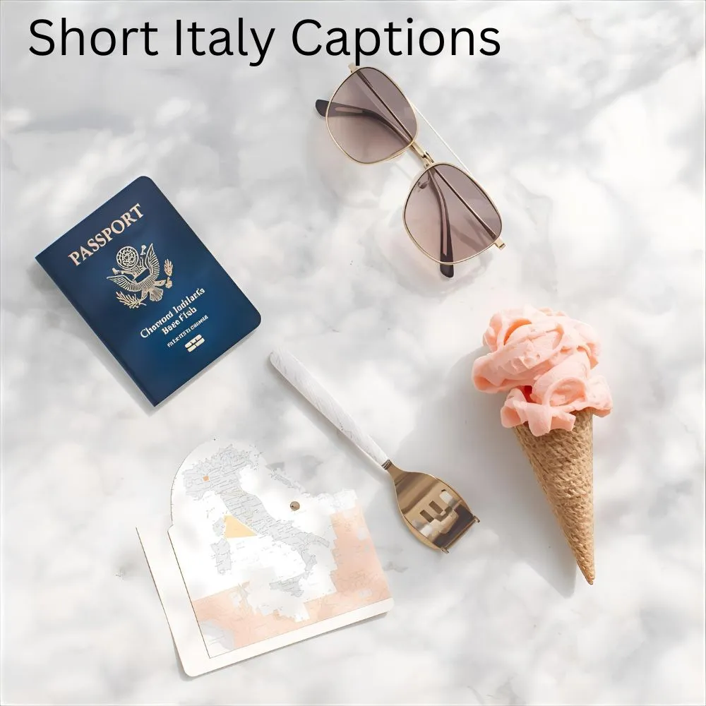 Short Italy Captions