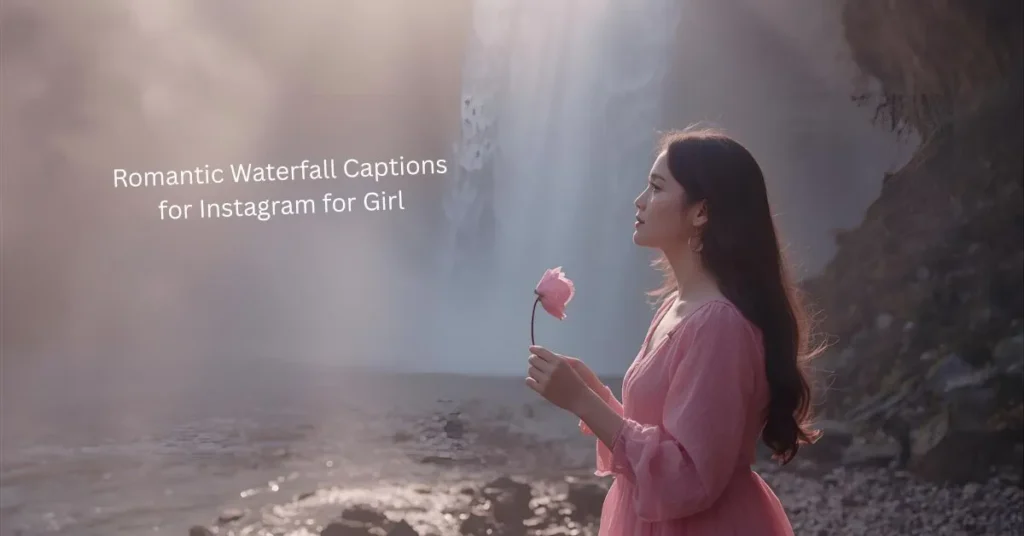 Romantic Waterfall Captions for Instagram for Girl