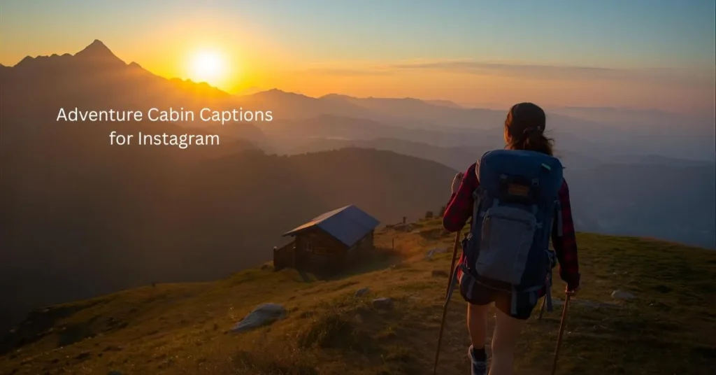 Adventure Cabin Captions for Instagram