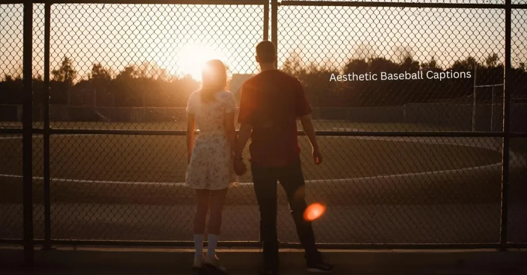 Aesthetic Baseball Captions