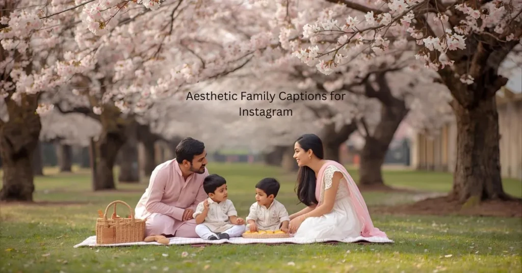 Aesthetic Family Captions for Instagram