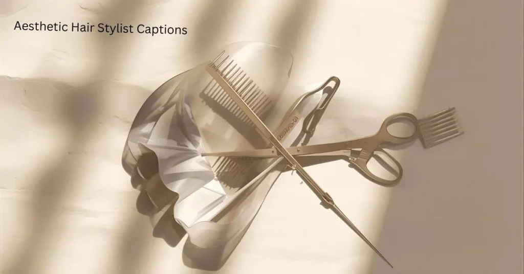 Aesthetic Hair Stylist Captions