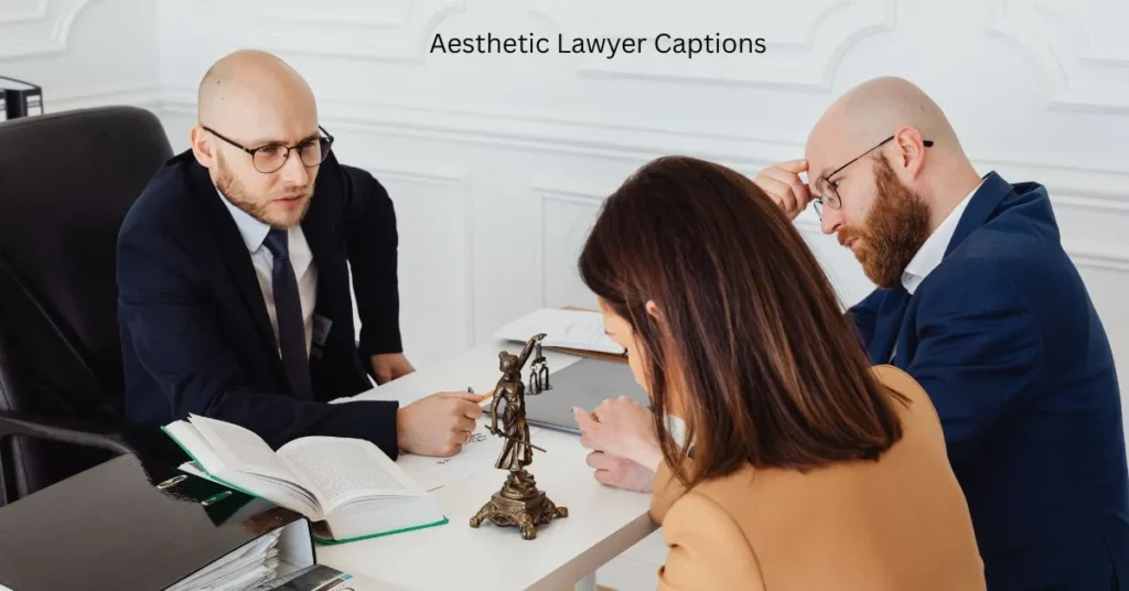 Aesthetic Lawyer Captions