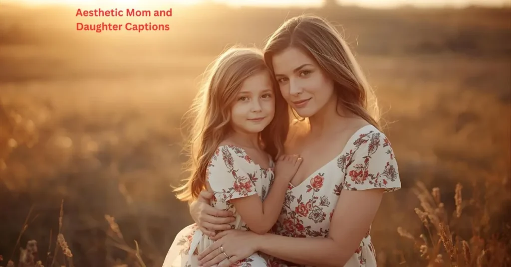 Aesthetic Mom and Daughter Captions