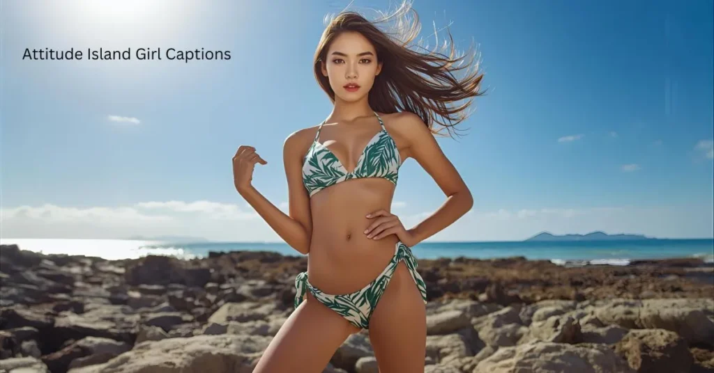 Attitude Island Girl Captions