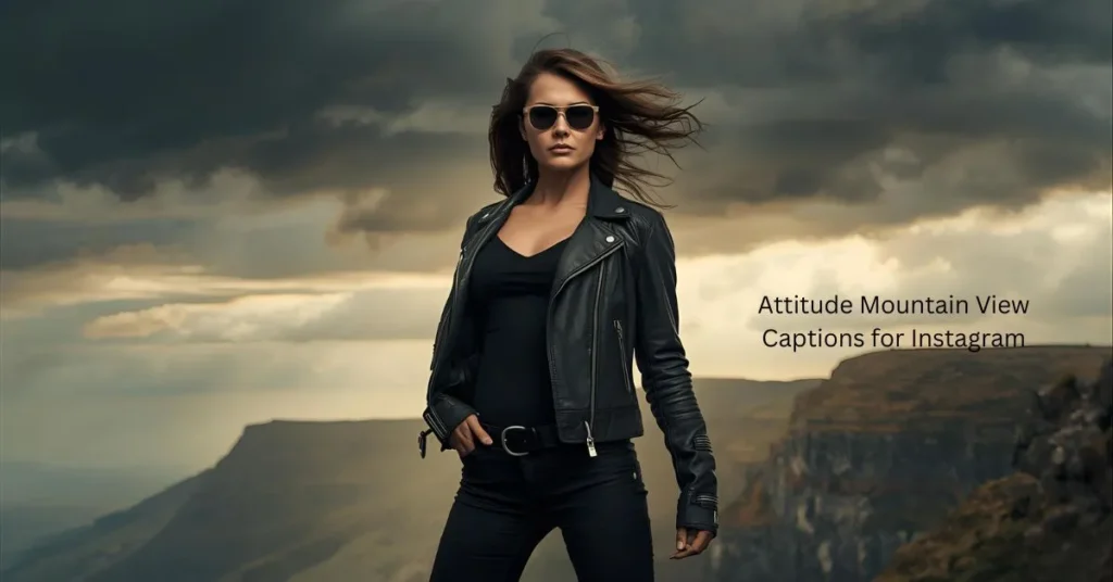 Attitude Mountain View Captions for Instagram