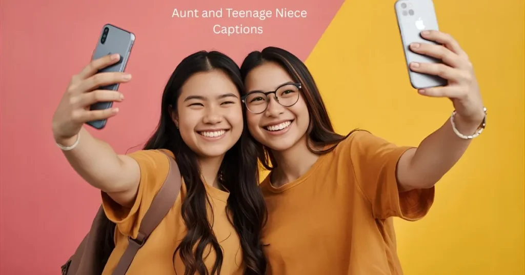 Aunt and Teenage Niece CaptionsΒ