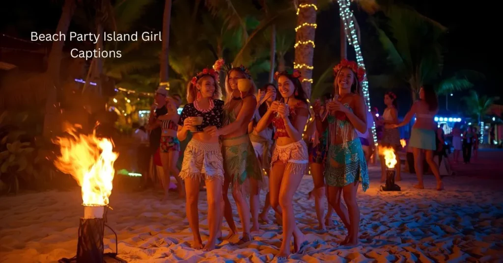 Beach Party Island Girl Captions