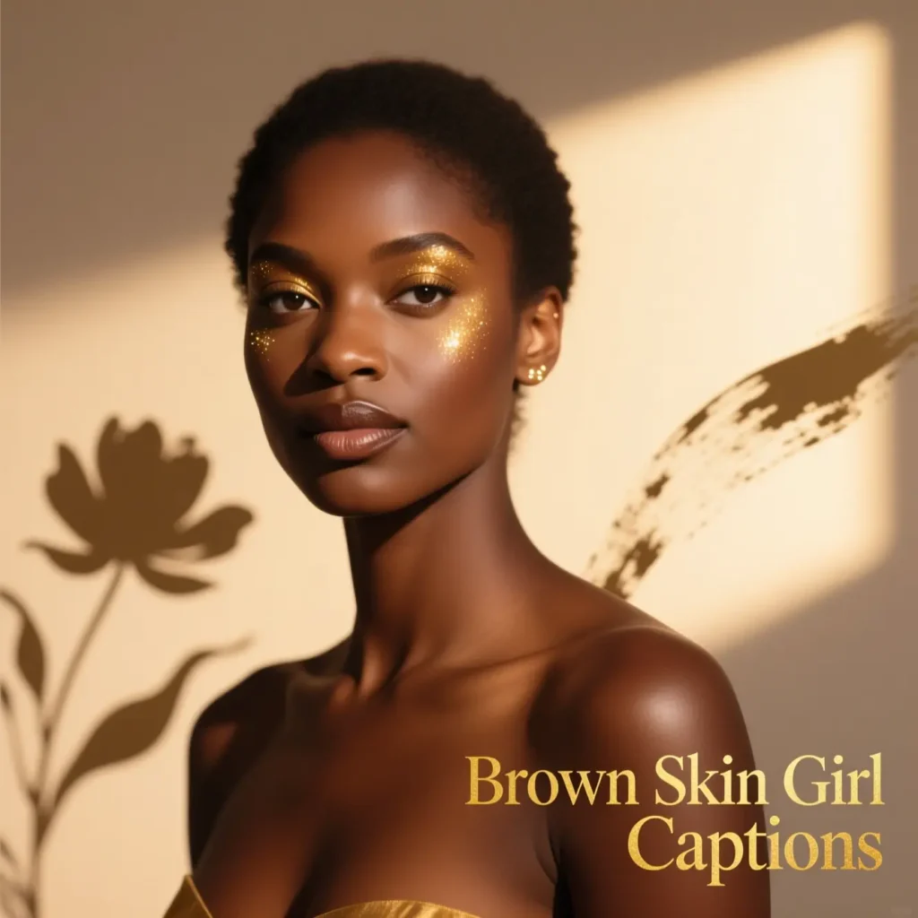 Brown Skin Girl Captions