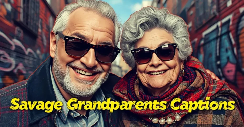 brutal Grandparents Captions for Instagram