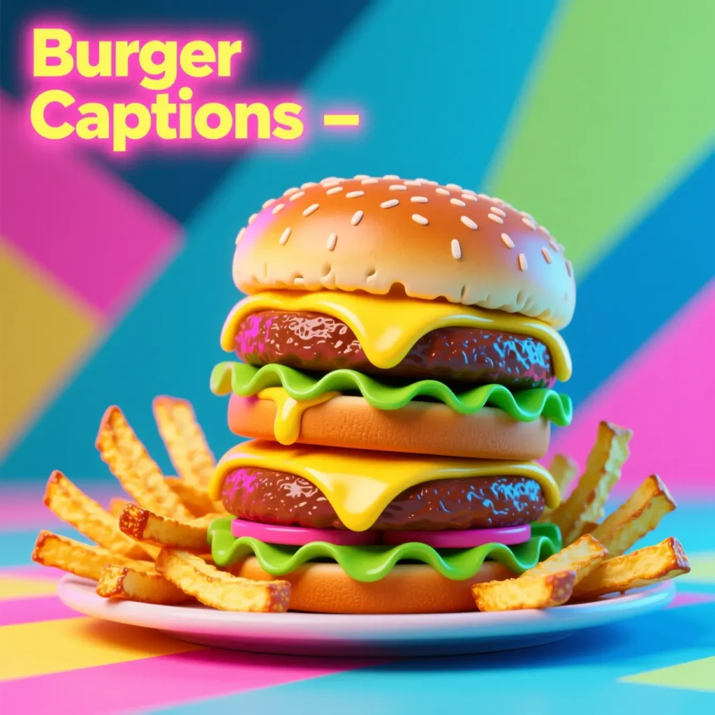 Burger Captions
