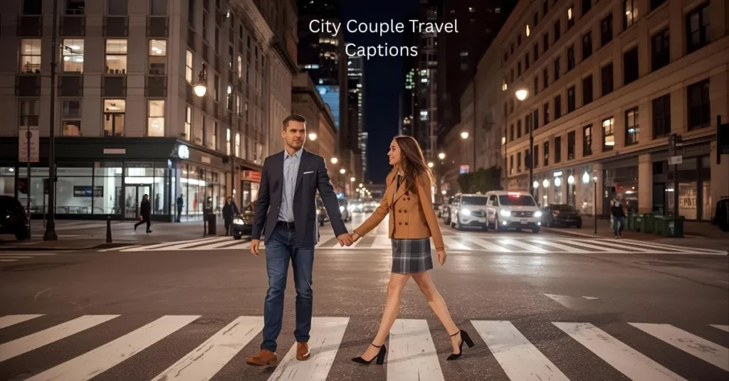City Couple Travel CaptionsΒ