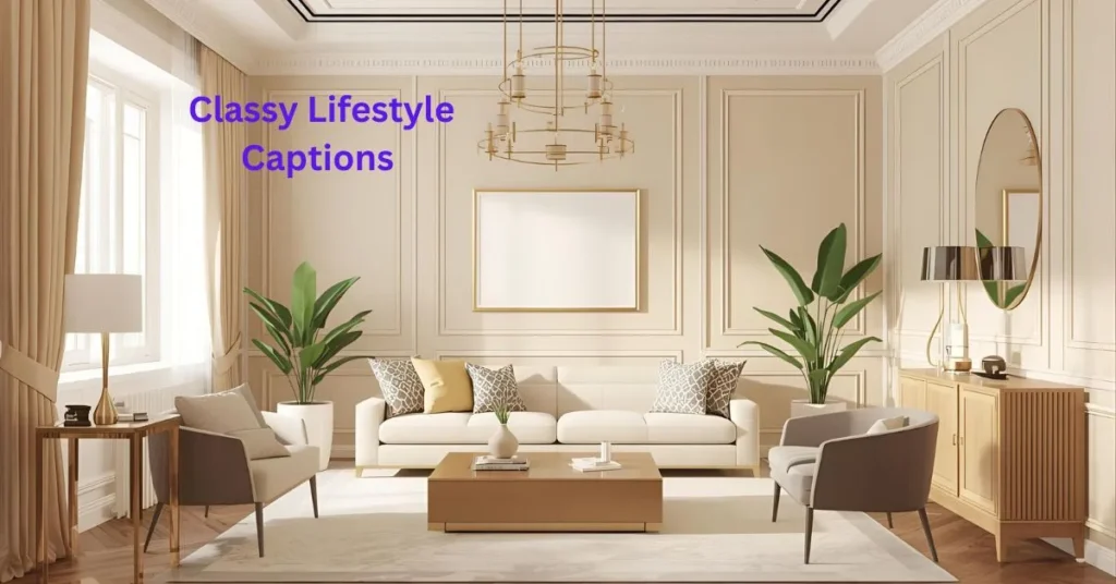 Classy Lifestyle Captions