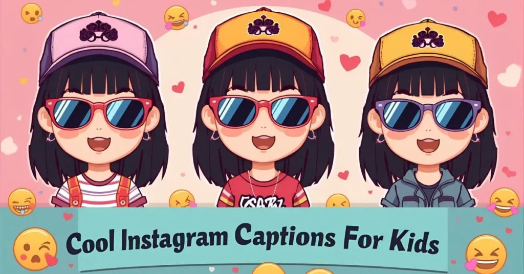 Cool Instagram Captions for Kids