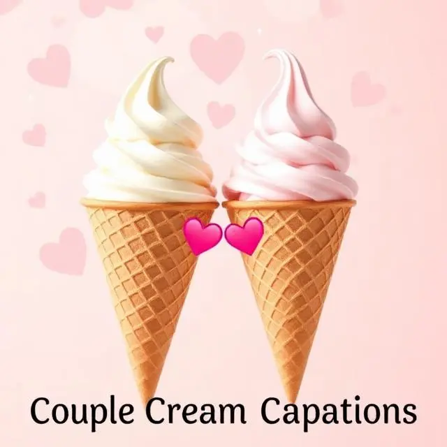 Couple Ice Cream Captions