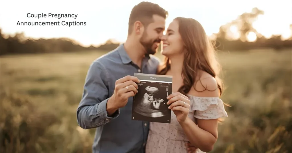 Couple Pregnancy Announcement Captions