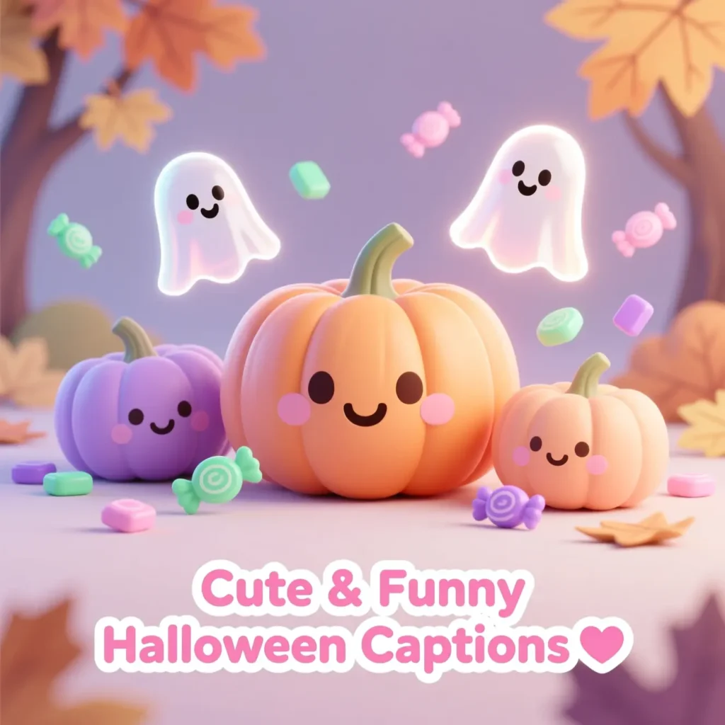 Cute & Funny Halloween Captions