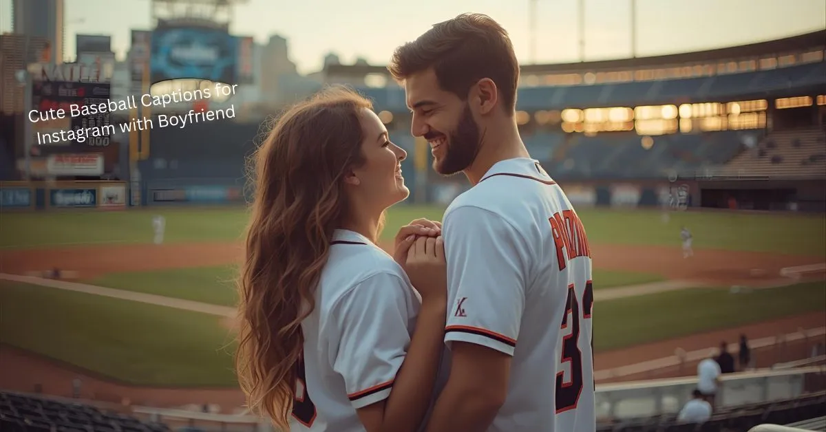 Cute Baseball Captions for Instagram with Boyfriend