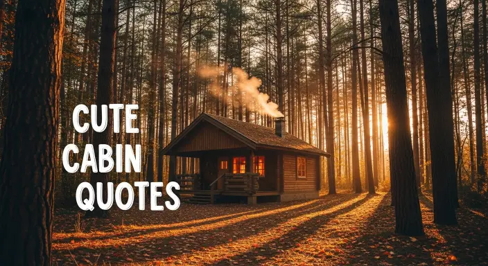 Cute Cabin Quotes