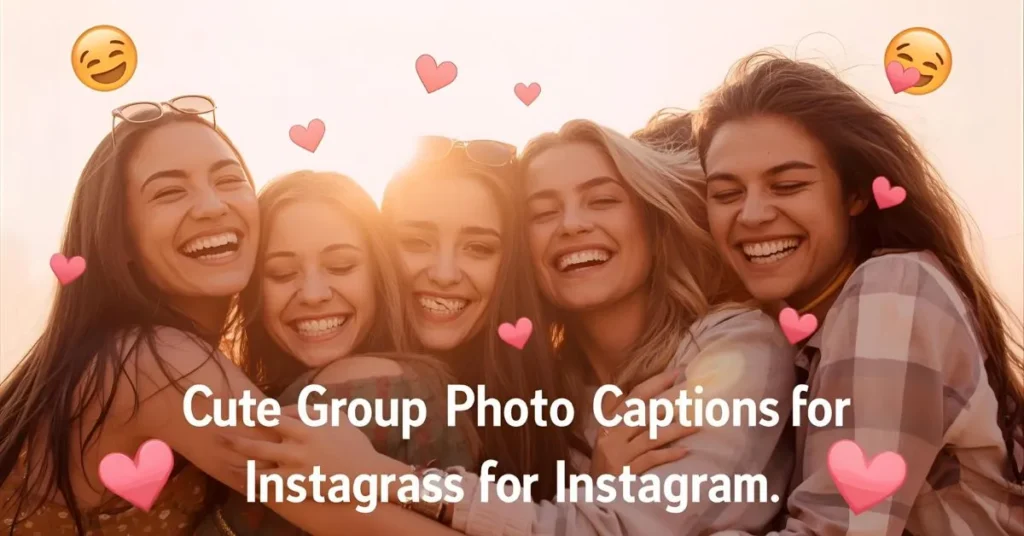 Cute Group Photo Captions for Instagram