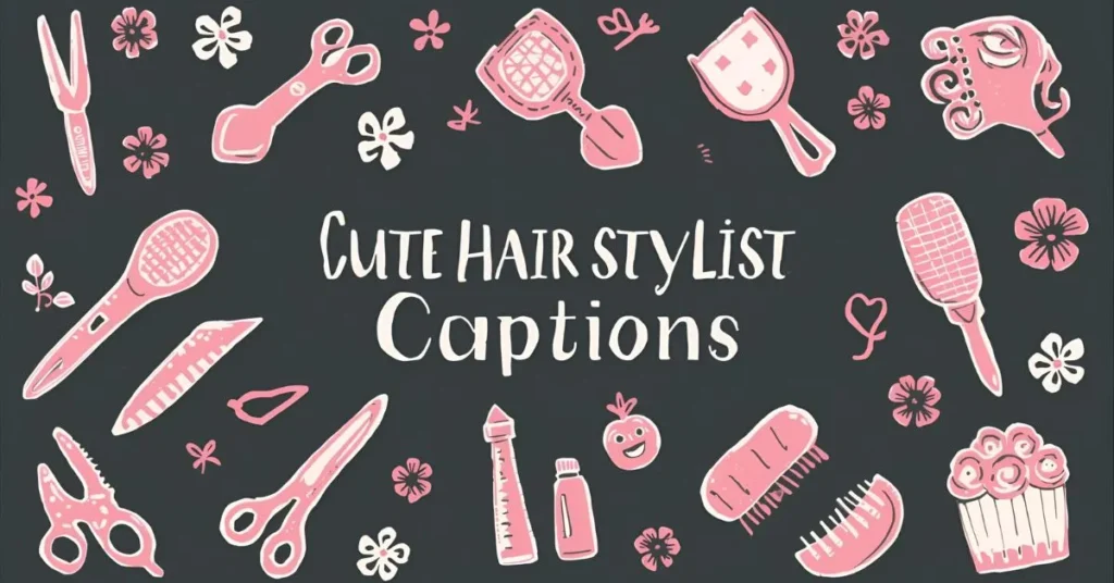 Cute Hair Stylist Captions