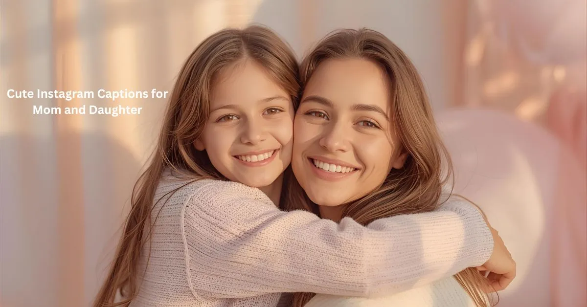 Cute Instagram Captions for Mom and Daughter